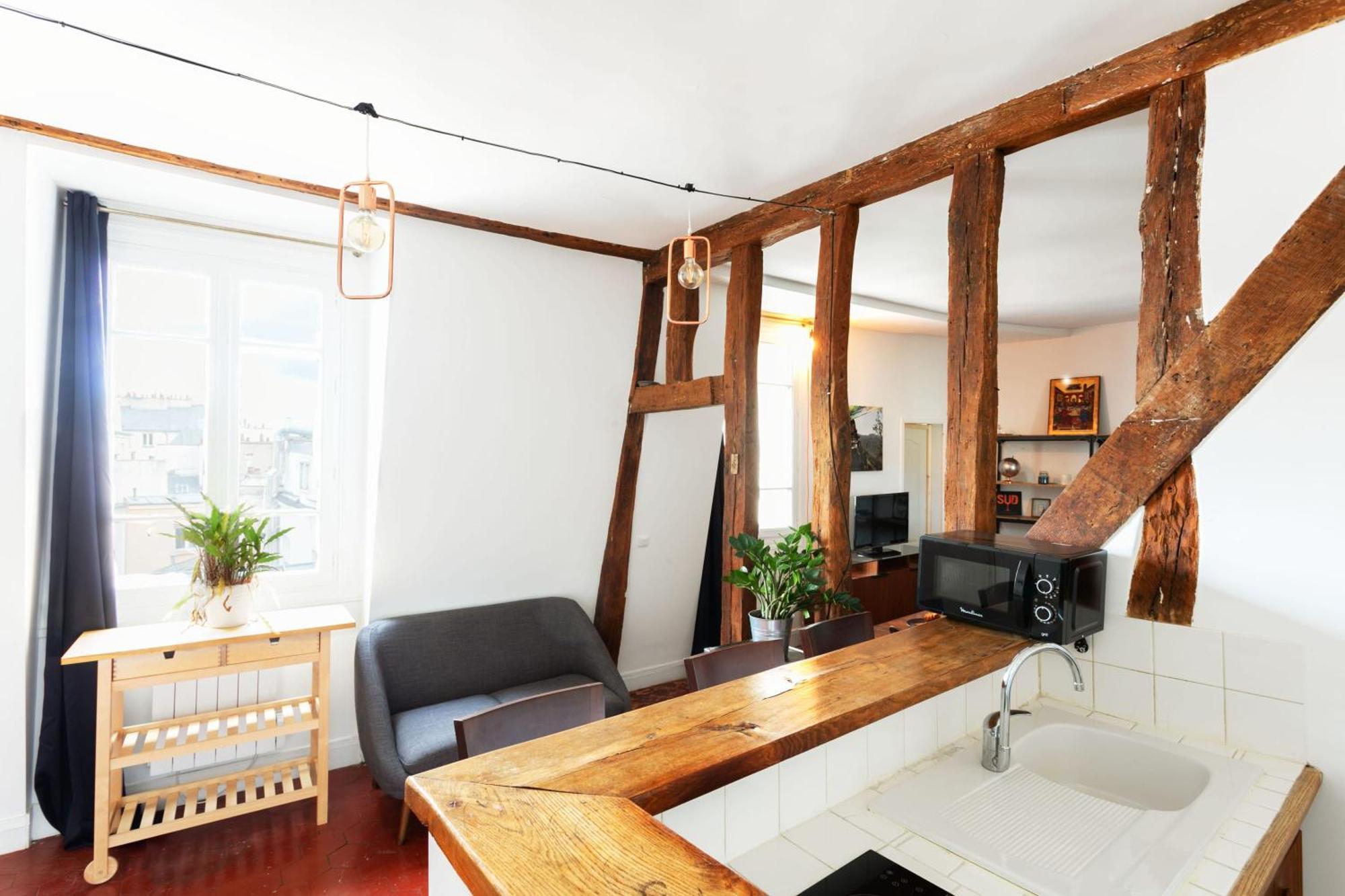 Апартаменты Central Paris 1Br Cozy Экстерьер фото