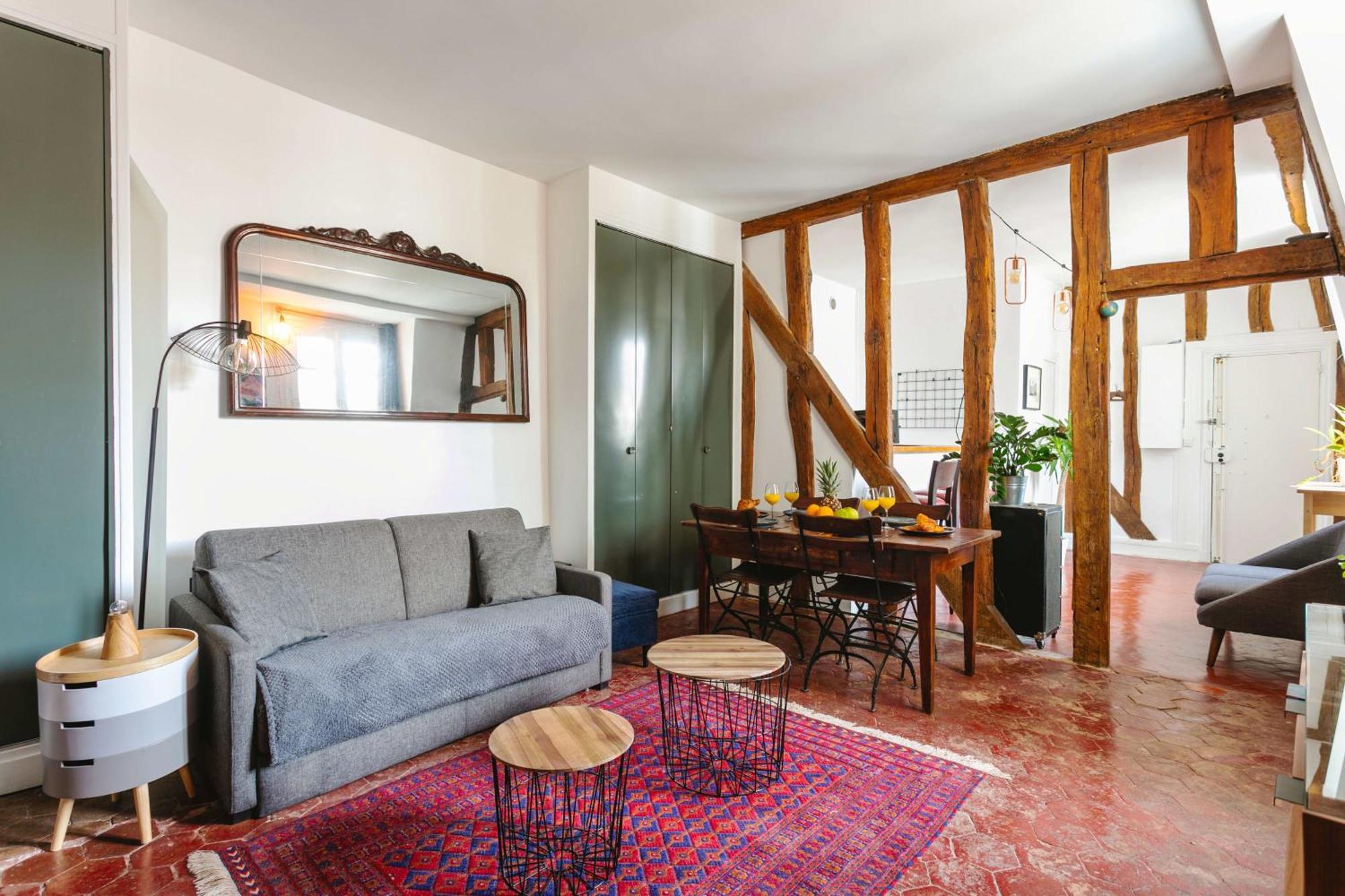 Апартаменты Central Paris 1Br Cozy Экстерьер фото